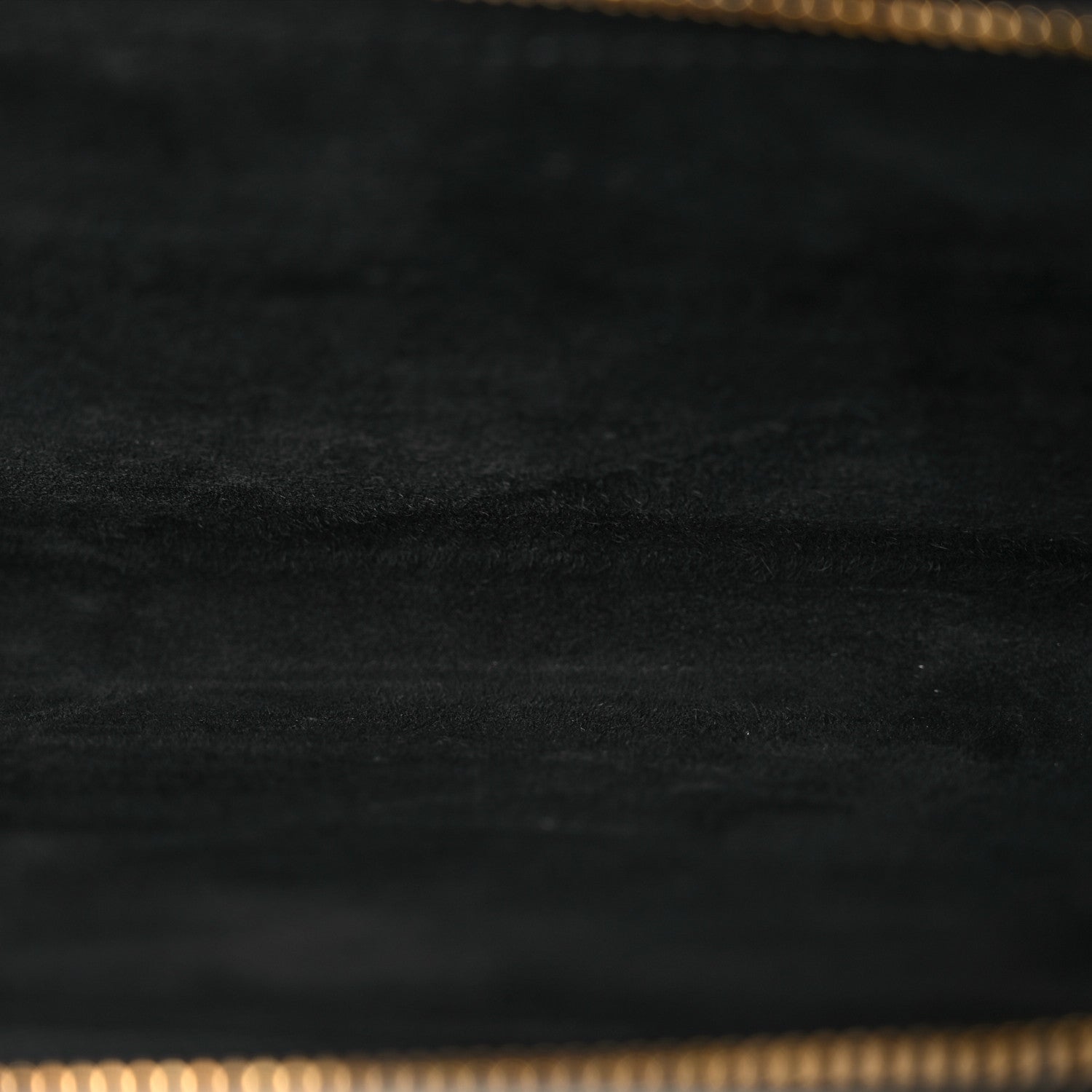 Christian Dior Grained Calfskin Caro Double Pouch Black 5 of 11