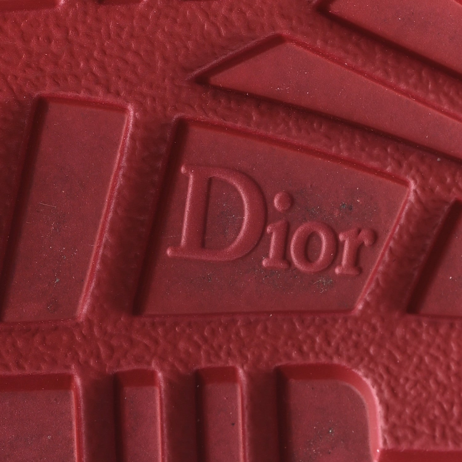 Christian Dior Lambskin Dioract 10mm Sandals 38.5 Cherry 1862988