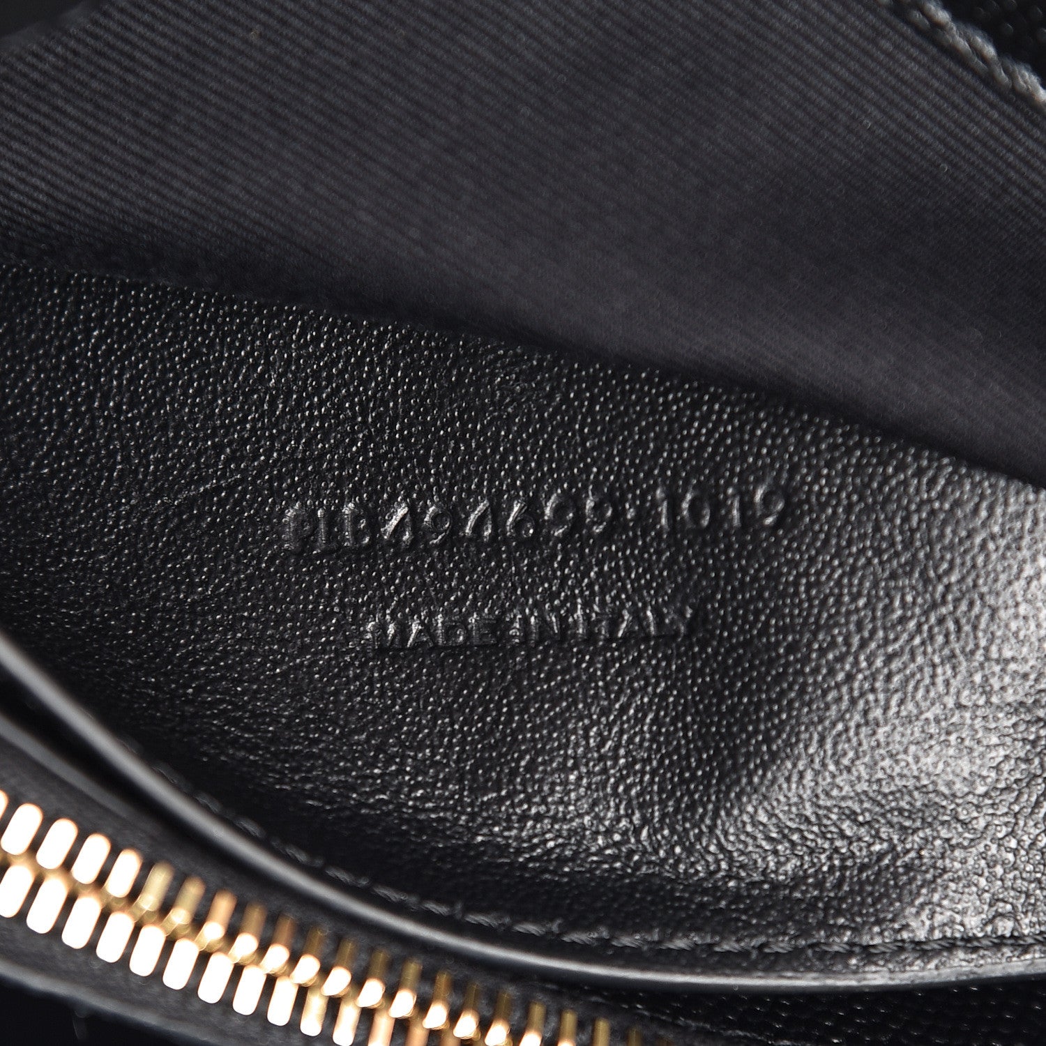 Saint Laurent Grain de Poudre Calfskin Y Quilted Monogram Small Loulou Chain Satchel Black 7 of 10