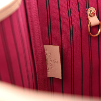 Louis Vuitton Monogram Neo Neverfull MM Pivoine 9 of 11