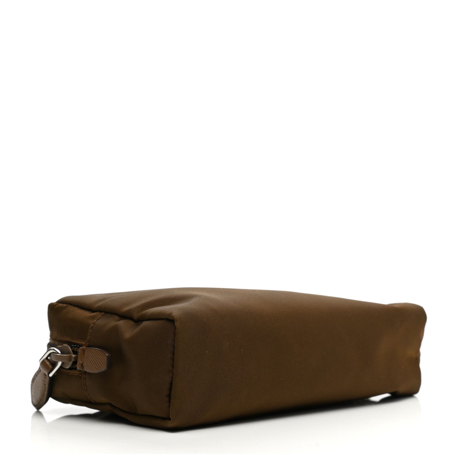 Prada Nylon Vela Cosmetic Pouch Cacao 4 of 7