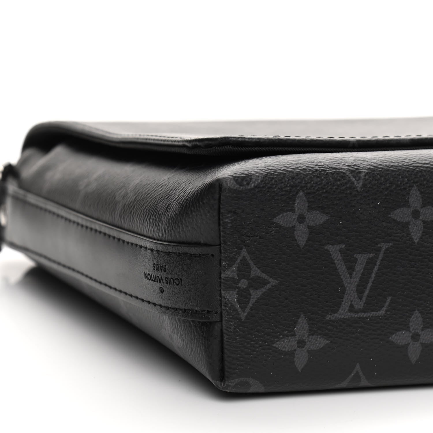 Louis Vuitton Monogram Eclipse District PM Black 9 of 10