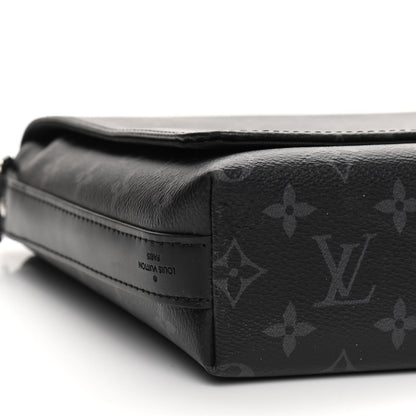 Louis Vuitton Monogram Eclipse District PM Black 9 of 10