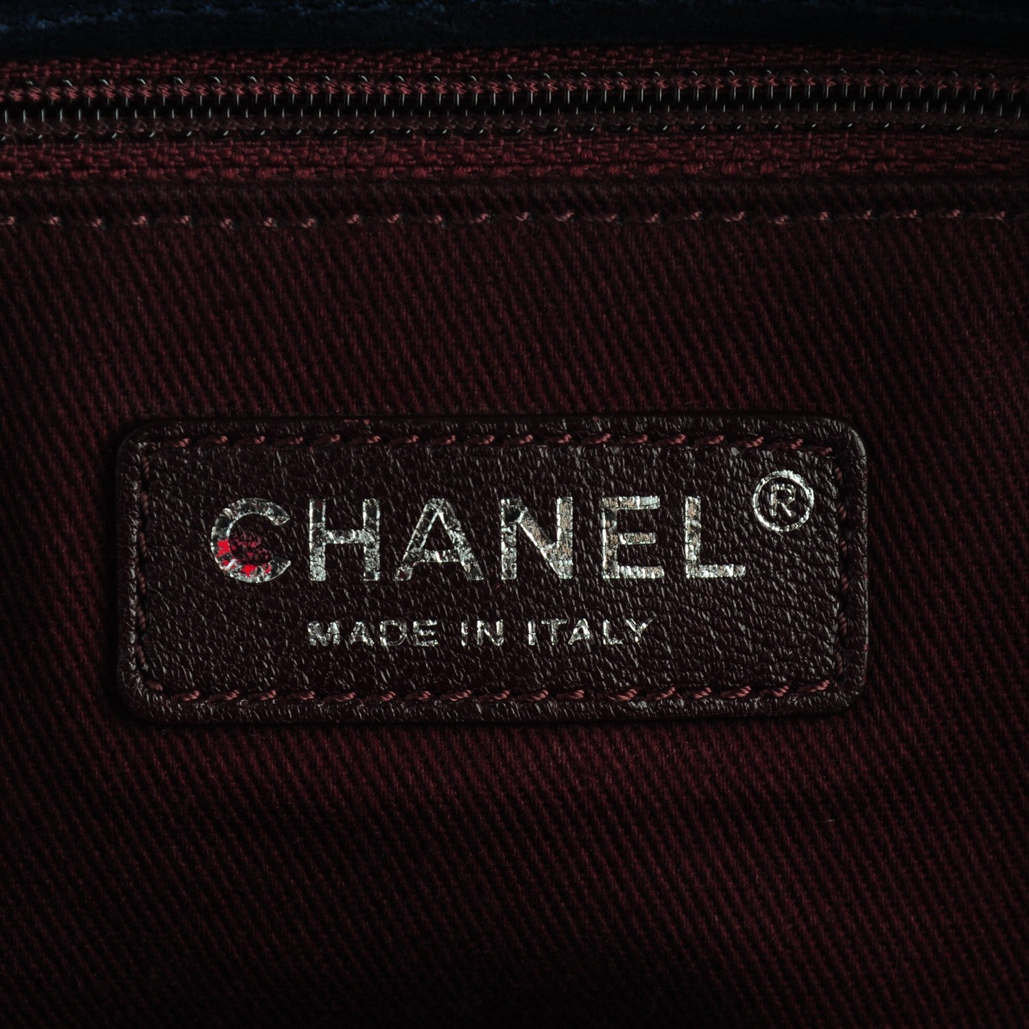 Chanel Goatskin Quilted Large Gentle Boy Flap Navy 6 of 8