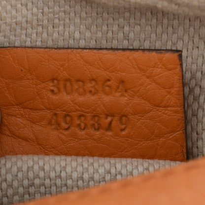 Gucci Pebbled Calfskin Small Soho Disco Bag Curcuma 7 of 7