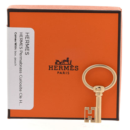 Hermes Permabrass Curiosite Cle H Charm 5 of 5