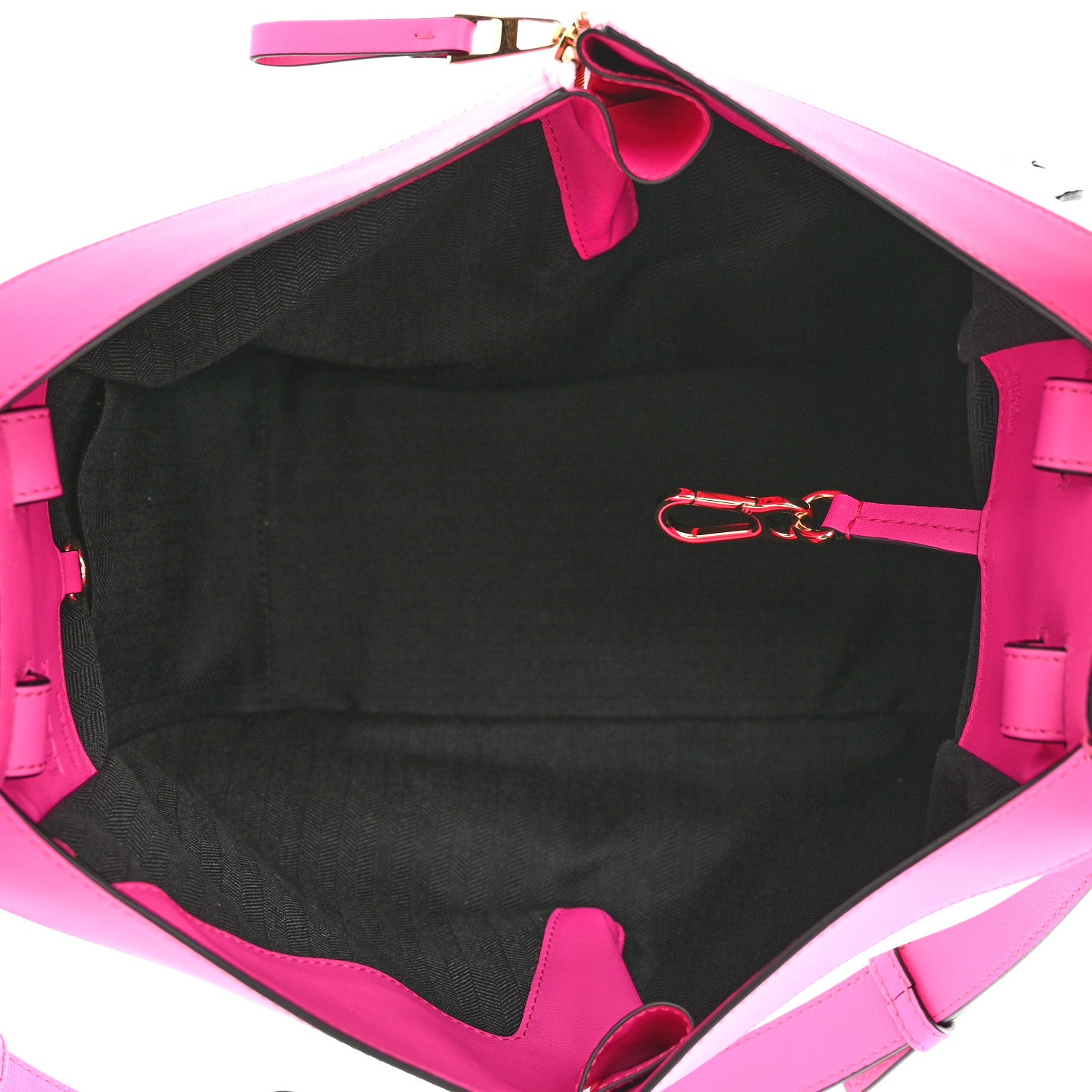 Loewe Calfskin Small Hammock Shoulder Bag Shocking Pink White 5 of 10