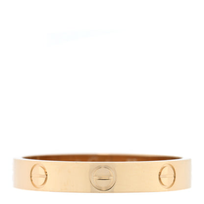 Cartier 18K Yellow Gold 3.5mm LOVE Wedding Band Ring 60 9 1 of 5