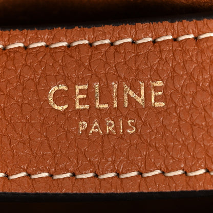 Celine Supple Calfskin Medium Triomphe Heloise Shoulder Bag Tan 6 of 12