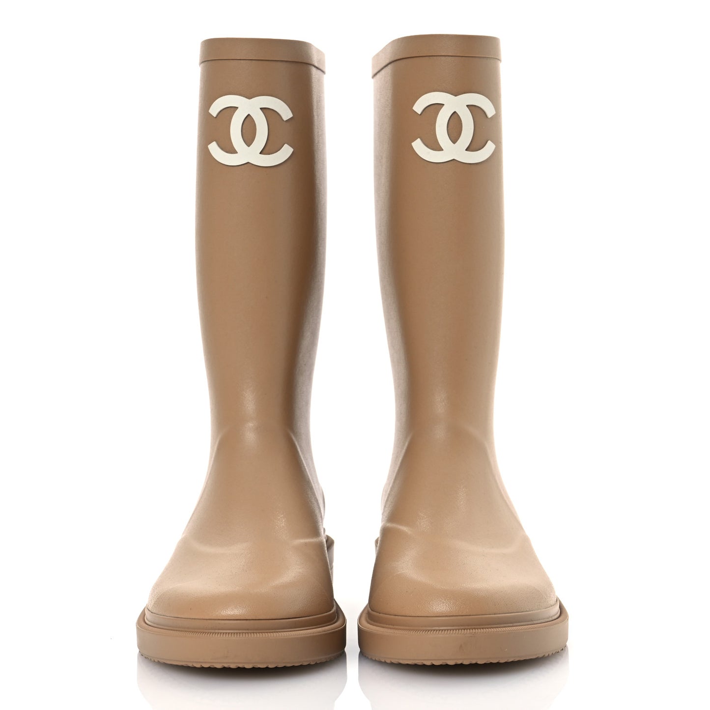 Caoutchouk CC High Boots 38 Beige