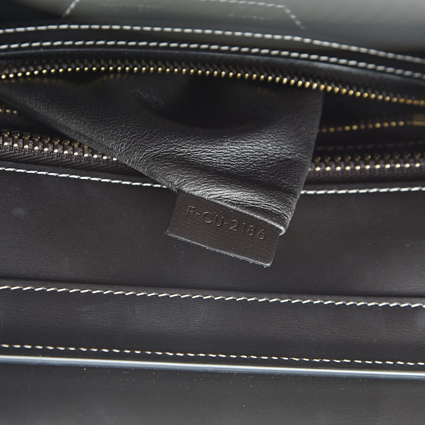 Smooth Calfskin Micro Tri-Color Luggage Chestnut