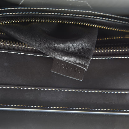 Celine Smooth Calfskin Micro Tri-Color Luggage Chestnut 7 of 13