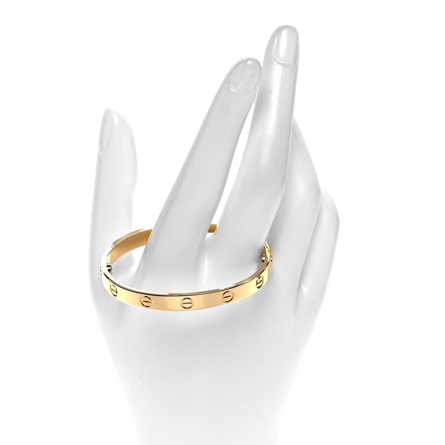 18K Yellow Gold LOVE Bracelet 16