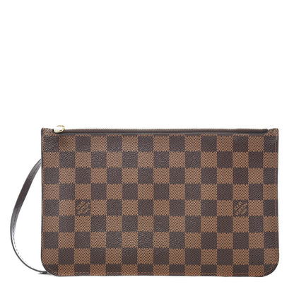 Louis Vuitton Damier Ebene Neverfull MM GM Pochette 1 of 8
