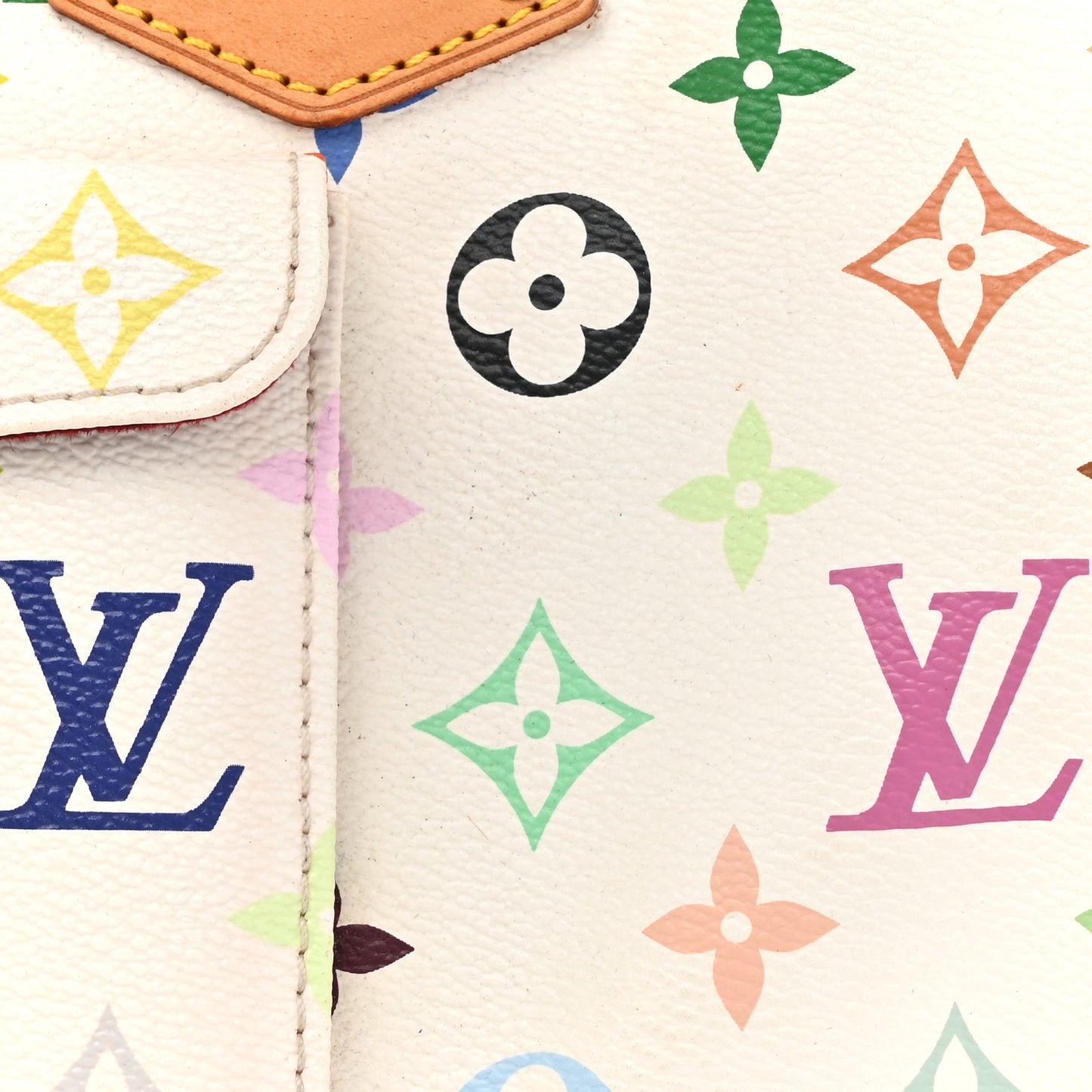 Monogram Multicolor Speedy 30 White