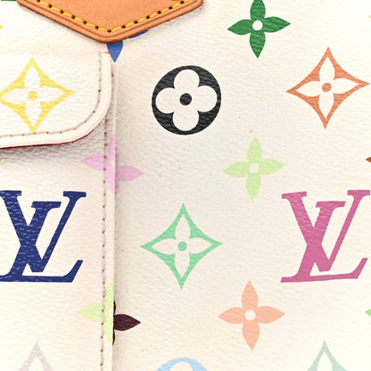 Louis Vuitton Monogram Multicolor Speedy 30 White 7 of 15