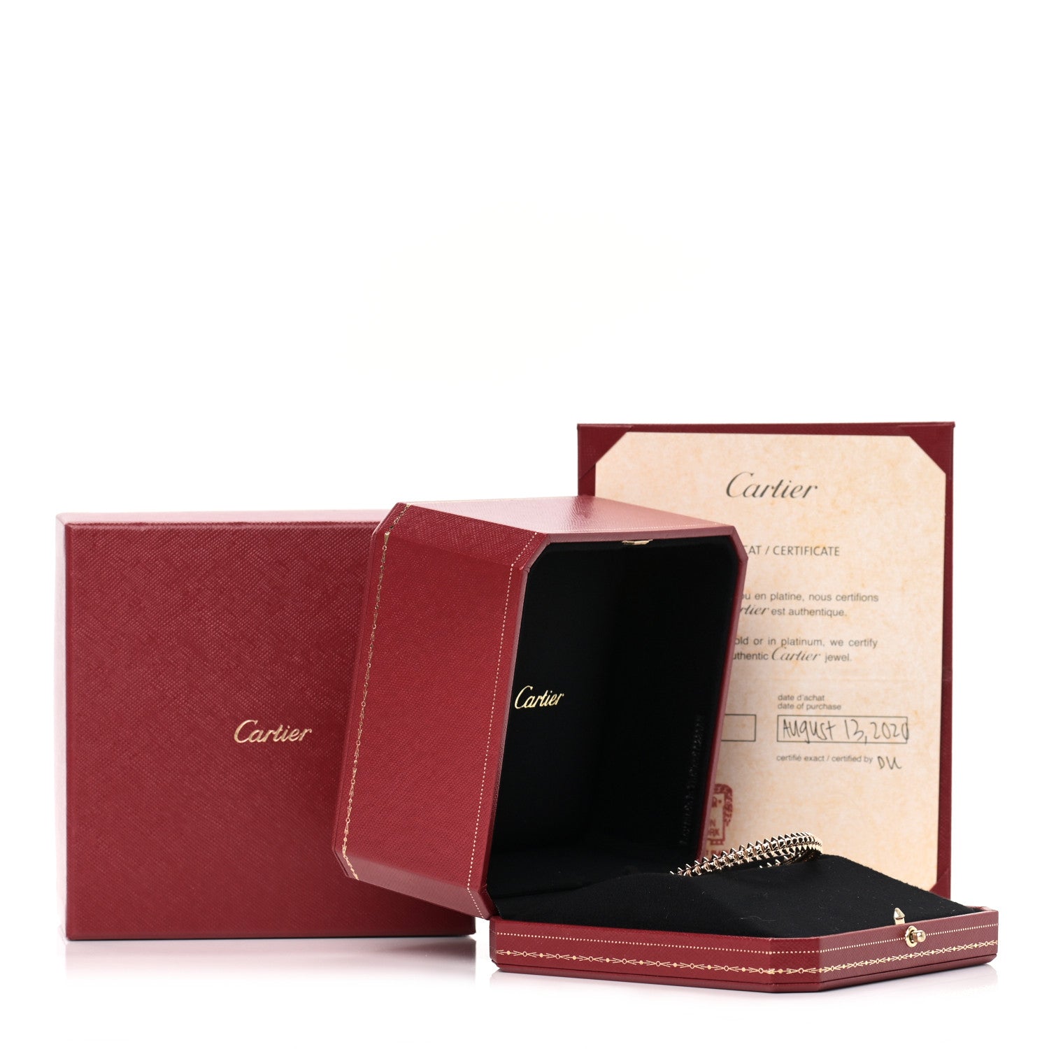 Cartier 18K Pink Gold Small Clash De Cartier Bracelet 16 5 of 5