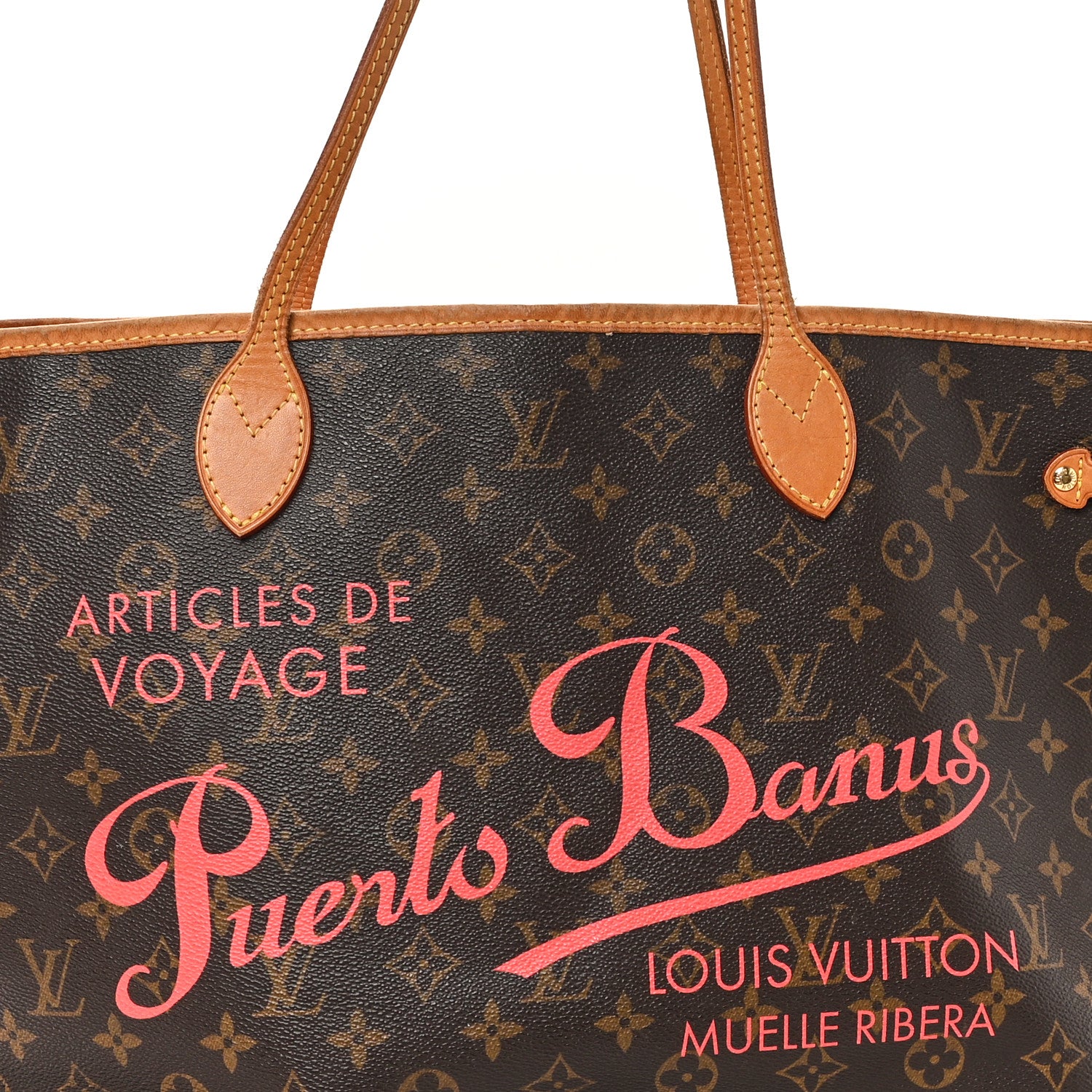 Louis Vuitton Monogram Puerto Banus Neverfull GM 8 of 11