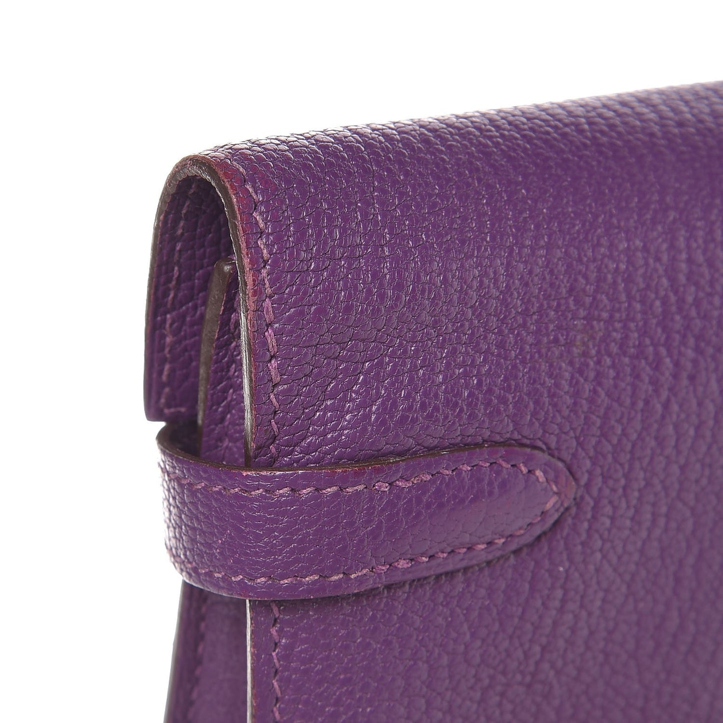 Chevre Mysore Kelly Longue Wallet Violet