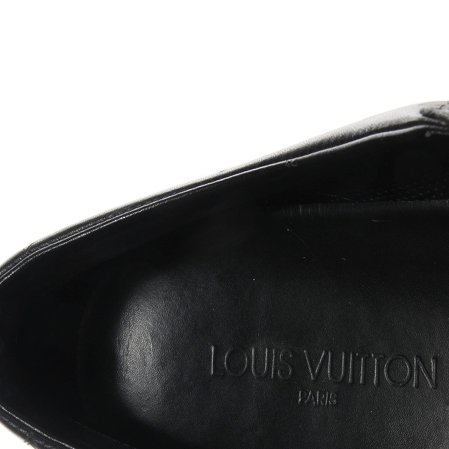 Calfskin Embossed Monogram Sneakers 9 Black