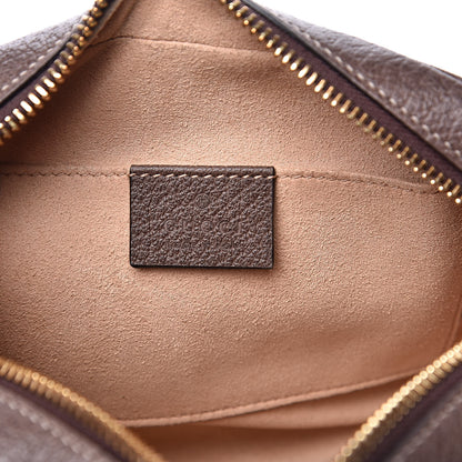 Gucci GG Supreme Monogram Web Mini Ophidia Shoulder Bag Brown 6 of 12