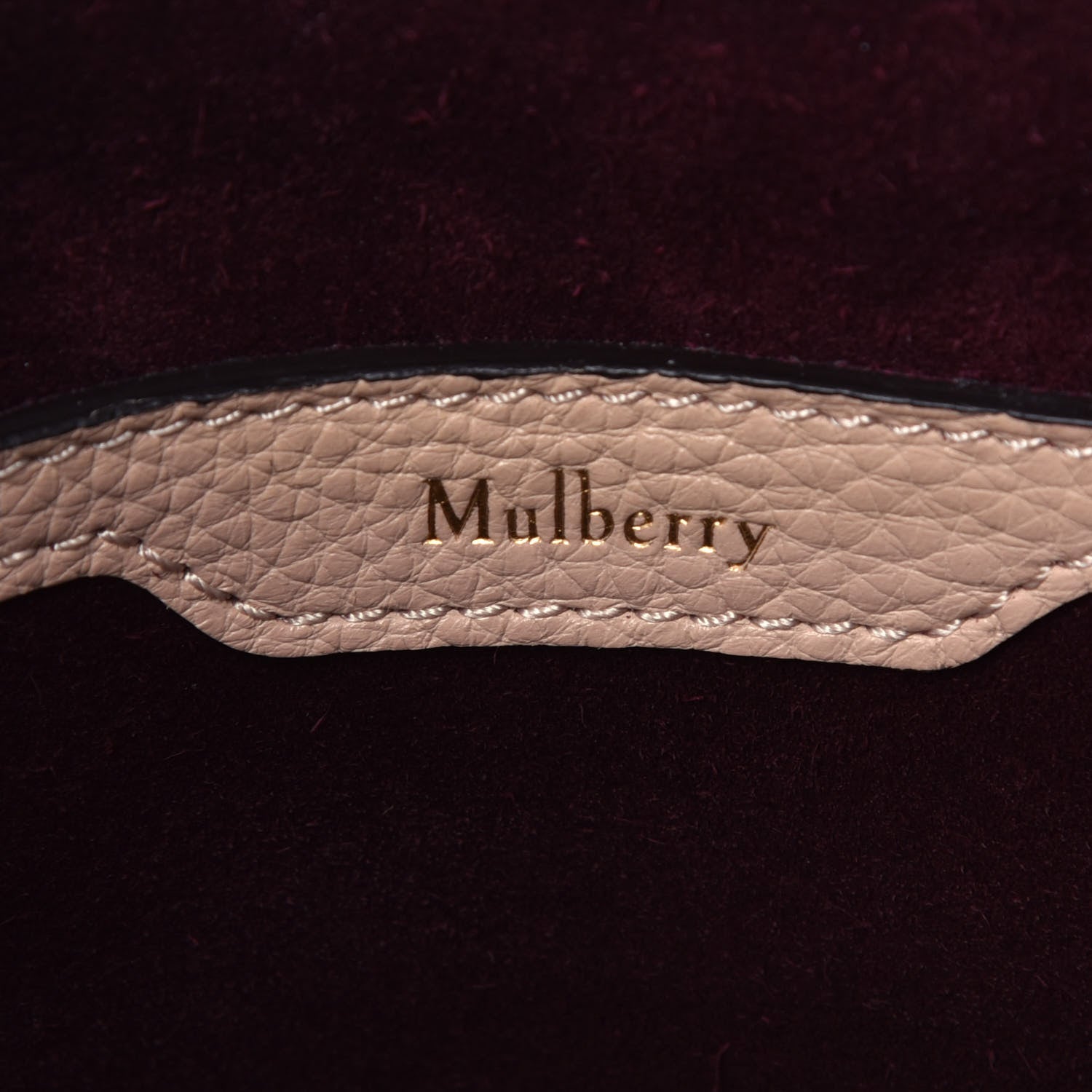 Mulberry Small Classic Grain Mini Zipped Bayswater Rosewater 6 of 9