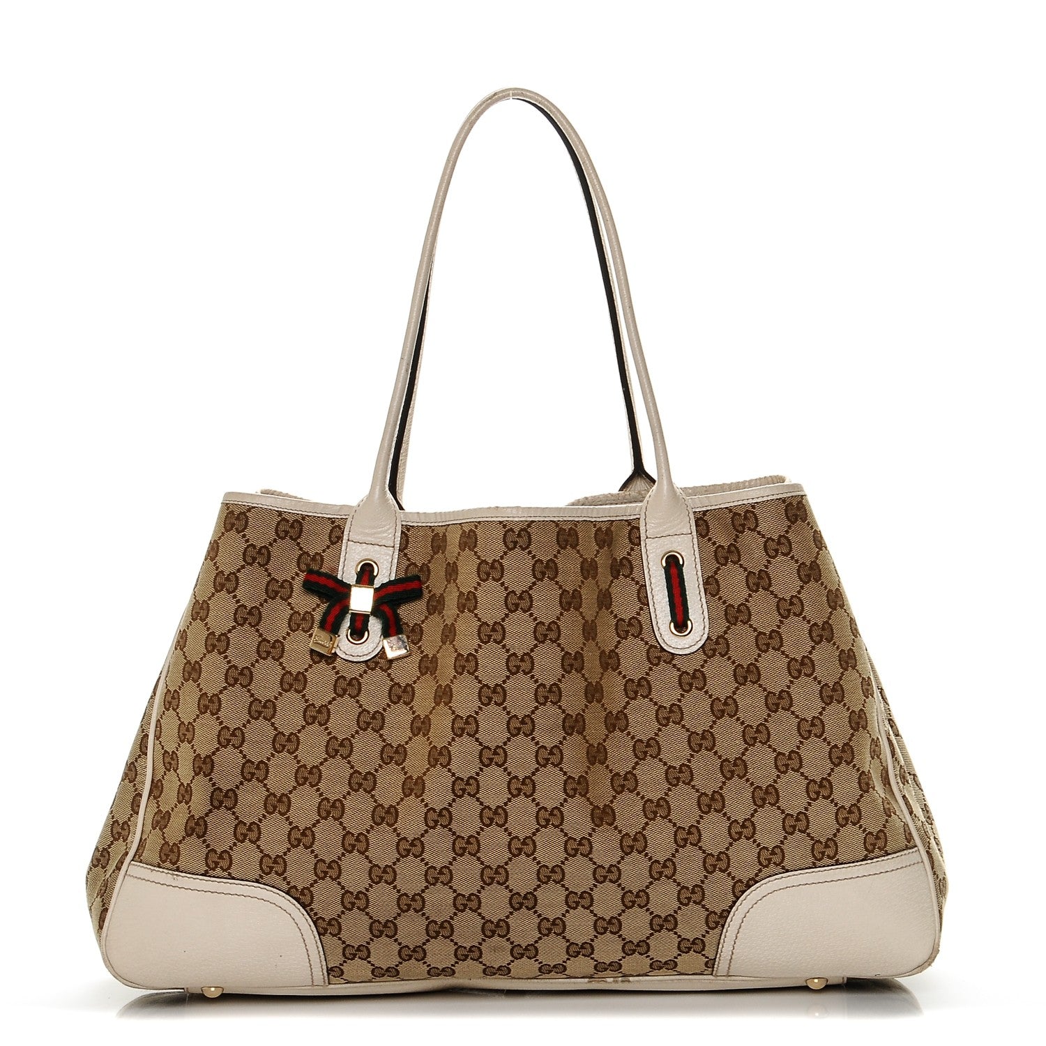 Gucci Monogram Large Princy Tote Off White 1 of 6