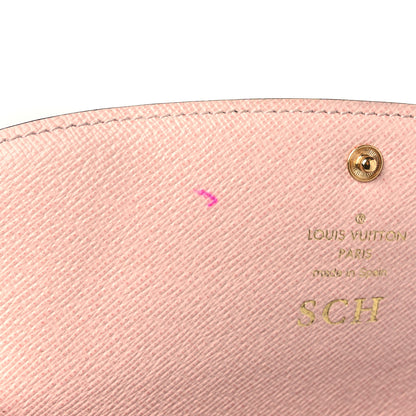 Louis Vuitton Monogram Emilie Wallet Rose Ballerine 6 of 8