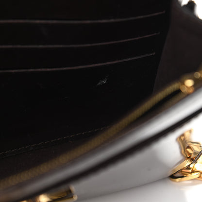 Louis Vuitton Patent Chain Louise GM Amarante 10 of 10