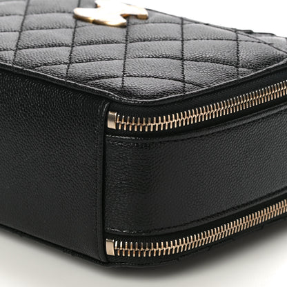 Chanel Caviar Quilted Small Pick Me Up Vanity Case Black 10 of 11