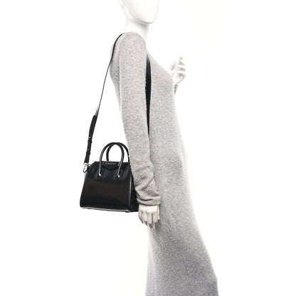 Givenchy Shiny Lord Calfskin Mini Antigona Black 2 of 10