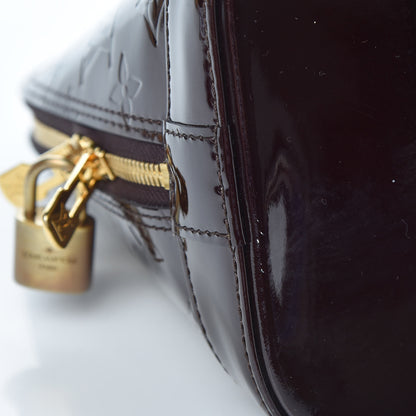 Louis Vuitton Vernis Alma PM Amarante 8 of 9