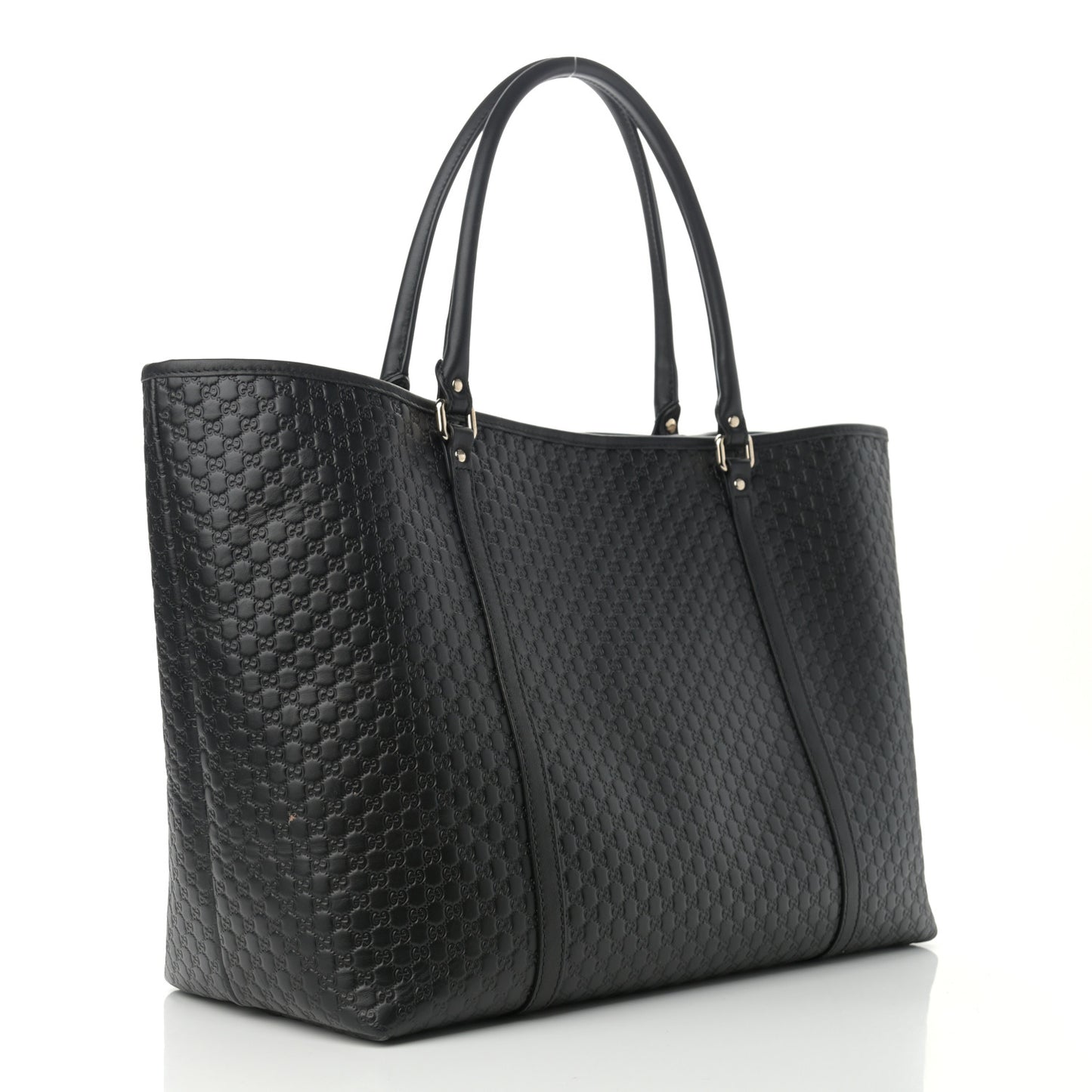 Microguccissima Large Joy Tote Black