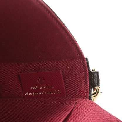 Louis Vuitton Monogram Pochette Felicie Chain Wallet Fuchsia 8 of 8