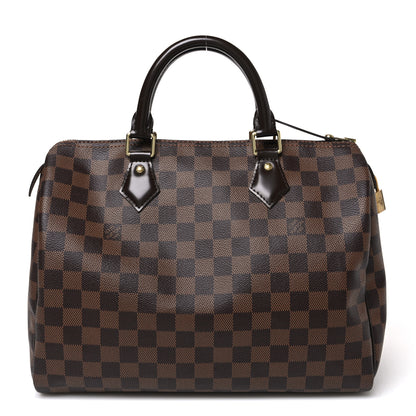 Louis Vuitton Damier Ebene Speedy 30 1 of 11