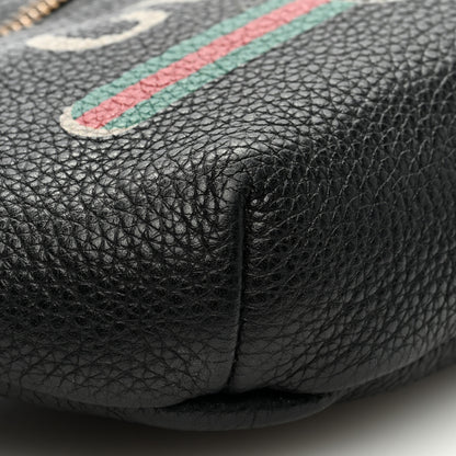 Gucci Grained Calfskin Small Logo Belt Bag Black 7 of 8