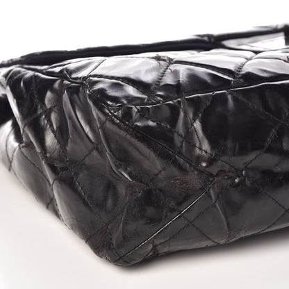 Chanel Vinyl Quilted XXL Reissue Flap Black 5 of 20