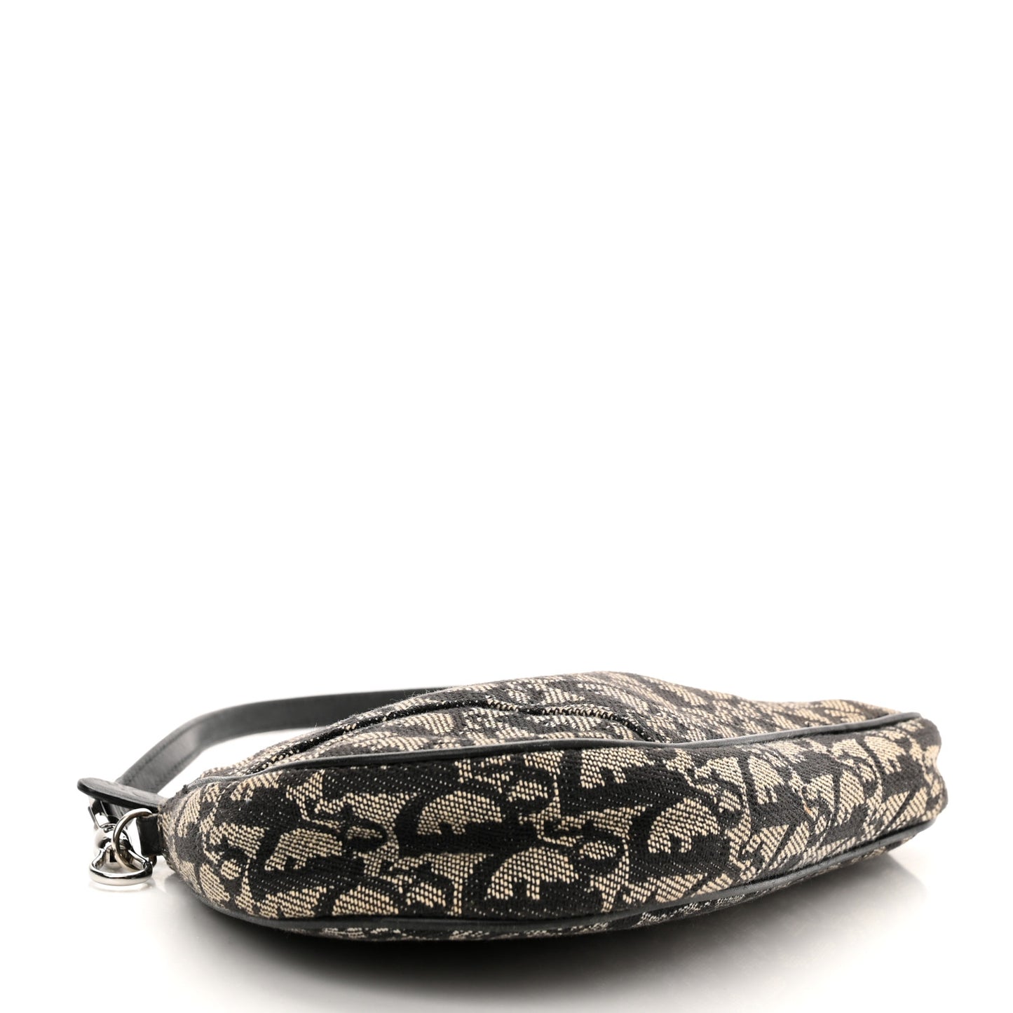 Monogram Mini Saddle Pochette Black