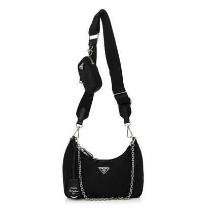 Prada Nylon Re-Edition 2005 Shoulder Bag Black 1 of 10
