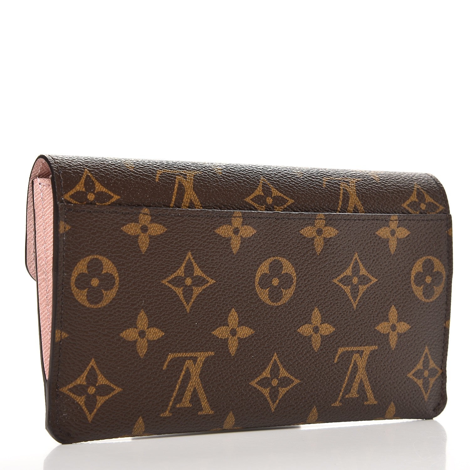 Louis Vuitton Monogram Jeanne Wallet Rose Ballerine 3 of 9