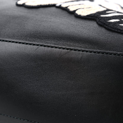 Gucci Calfskin Dog Embroidered Extra Large Dionysus Hobo Black 11 of 15