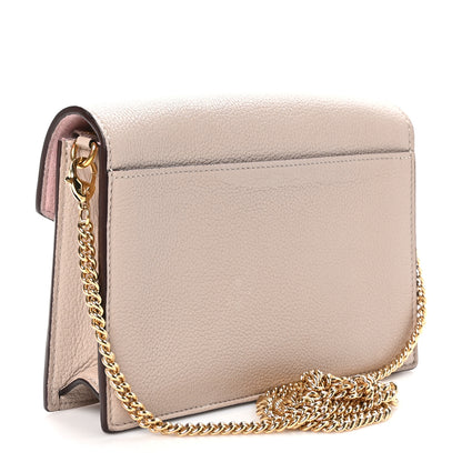 Louis Vuitton Soft Calfskin My Lockme Chain Pochette Greige 3 of 11