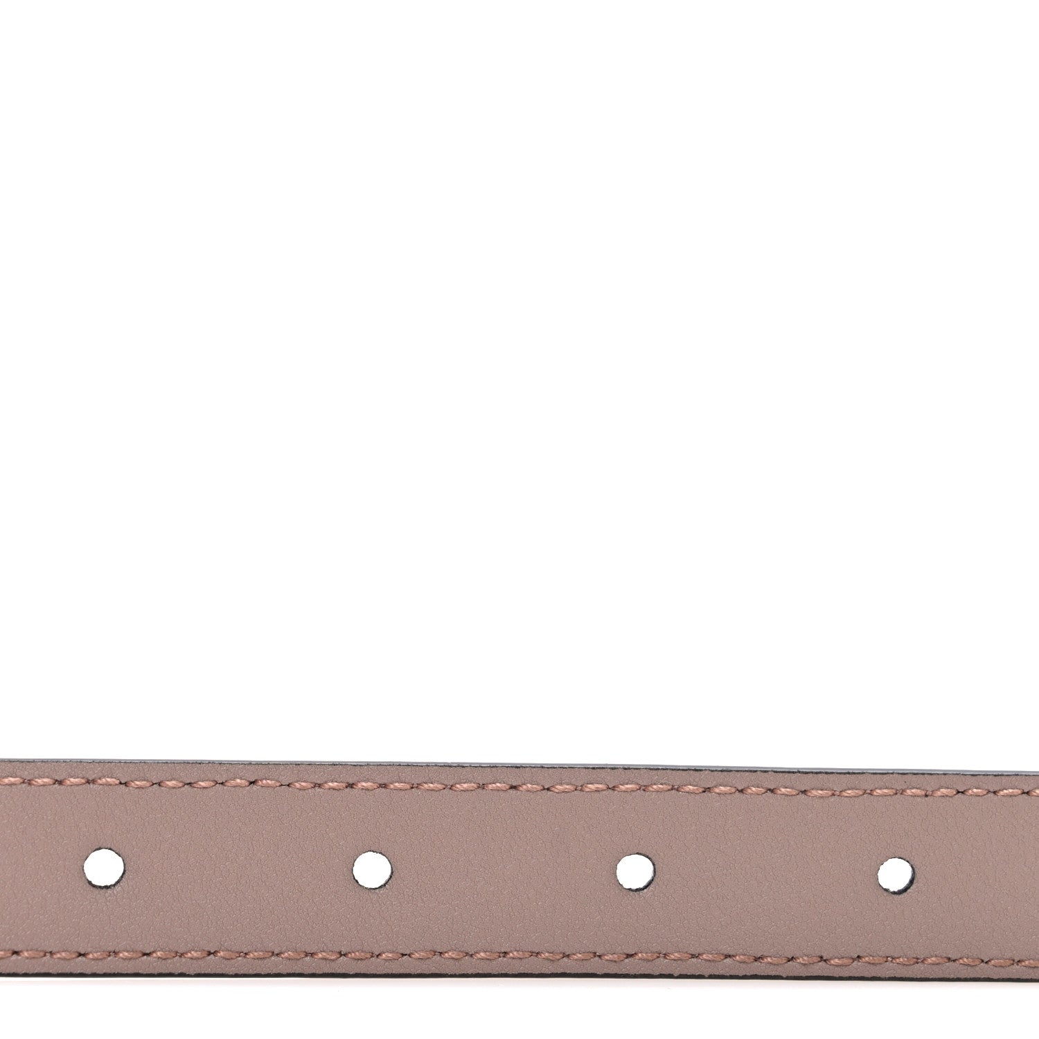 Gucci Calfskin Double G 20mm Belt 85 34 Porcelain Rose 4 of 5
