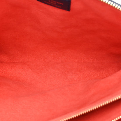 Louis Vuitton Lambskin Embossed Monogram LV Garden Coussin MM Navy Blue 7 of 11