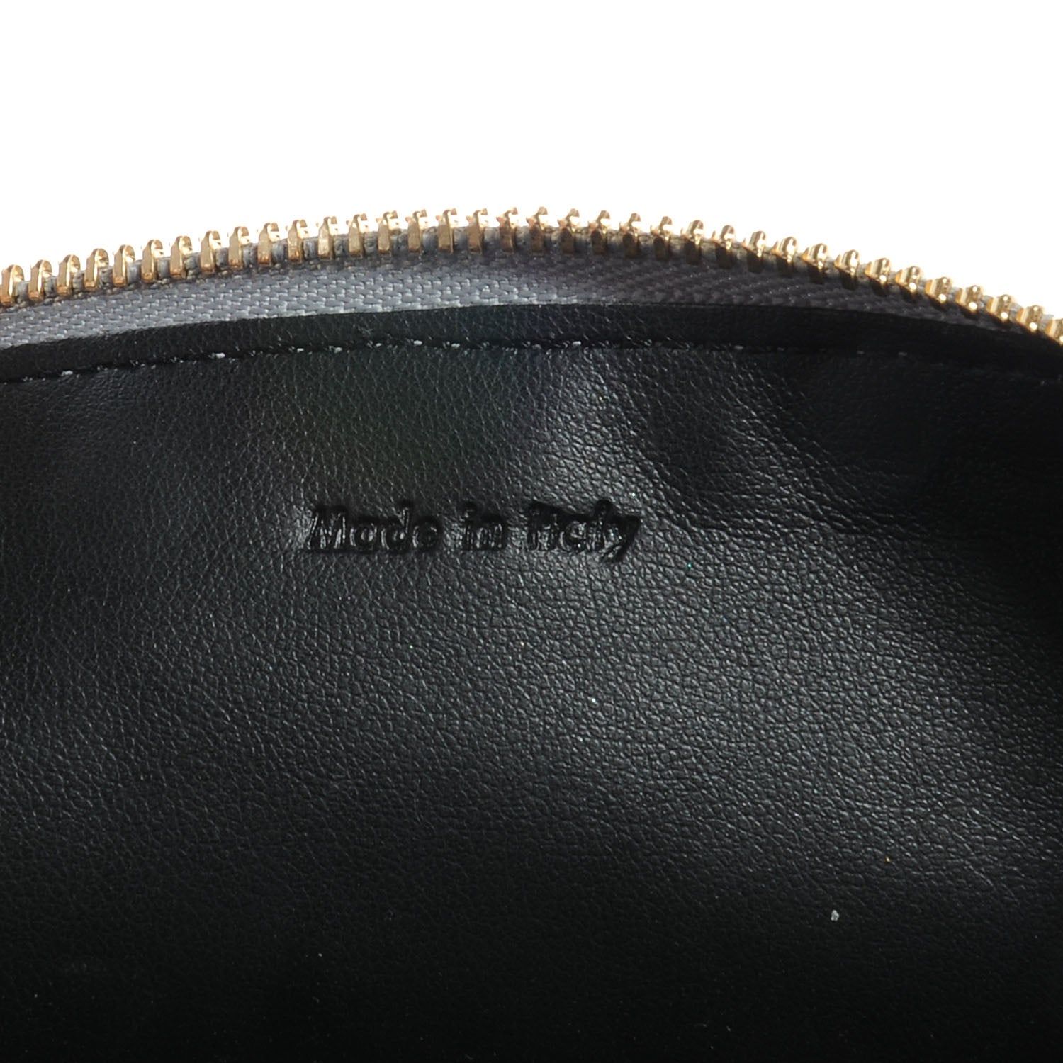 Celine Suede Solo Trio Cosmetic Pouch Sky Blue 8 of 9