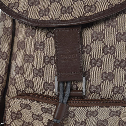 Gucci Monogram Flap Backpack Dark Brown 8 of 8