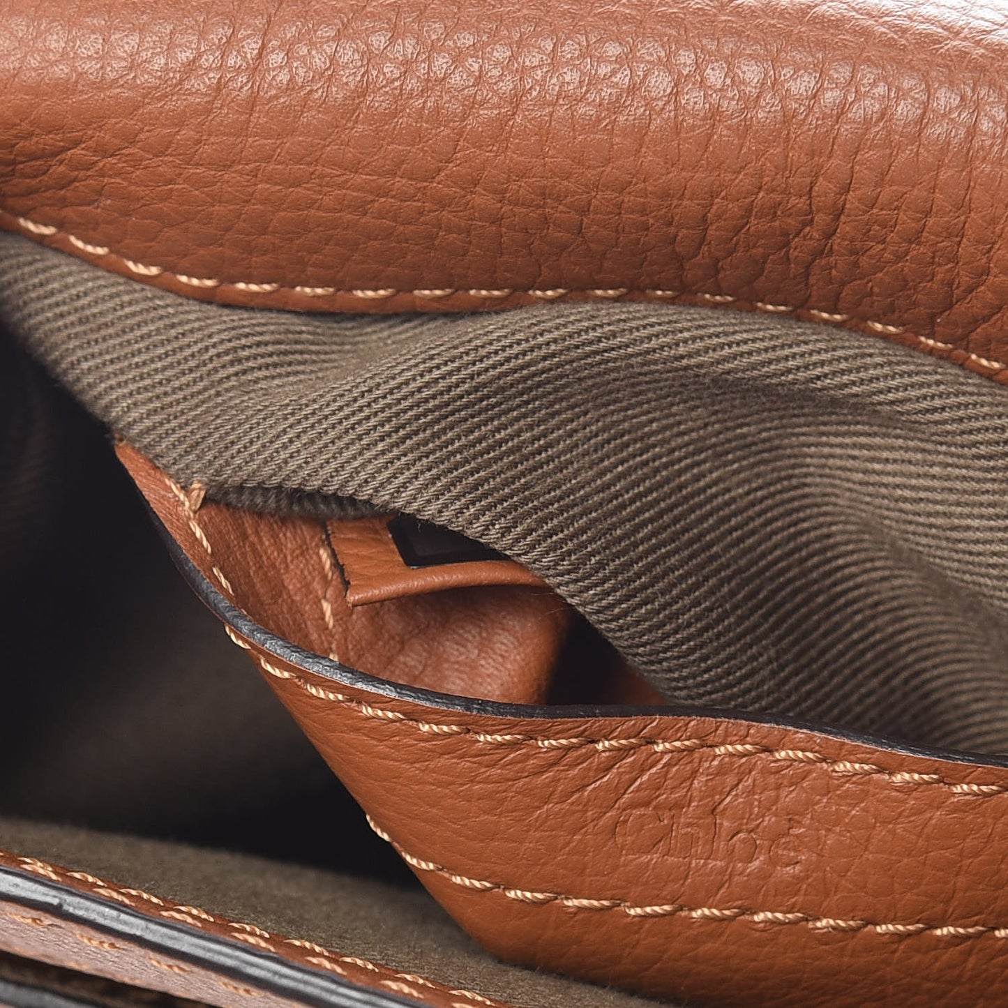 Calfskin Mini Marcie Round Crossbody Bag Tan