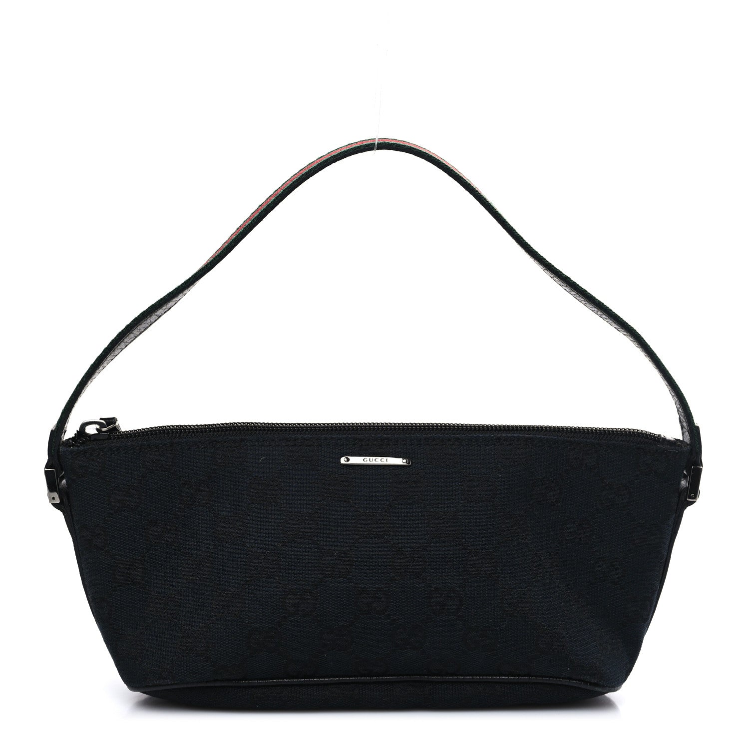 Gucci Monogram Boat Pochette Black 1 of 8