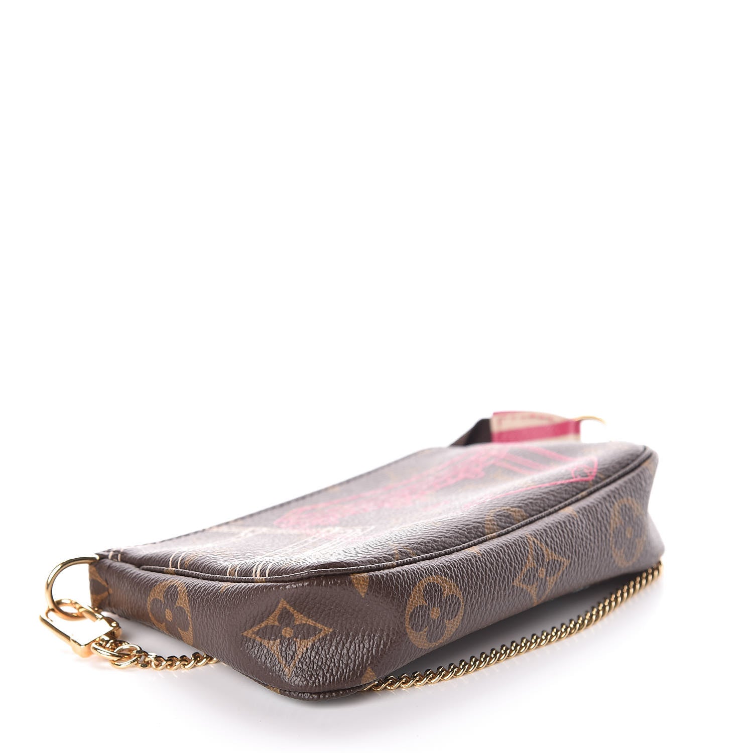 Louis Vuitton Monogram 2014 Christmas Animation Mini Pochette Accessories 4 of 7
