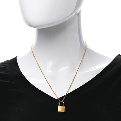Hermes Swift Small O'Kelly Pendant Necklace Black 2 of 7